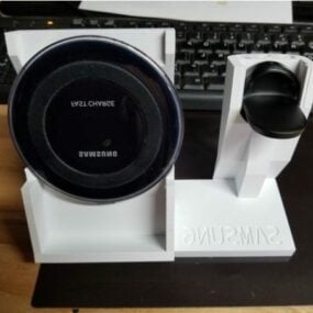 Modelo 3D de carregamento Samsung Galaxy para impressão