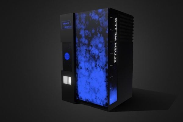 Торговый автомат Sci-Fi Design