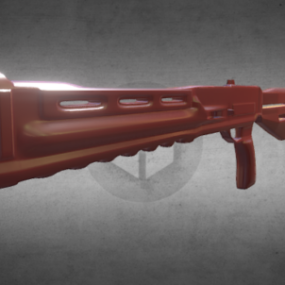Wetenschap Shotgun wapen 3D-model