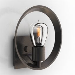 Sconce Wall Lamp Natural Concept 3d model