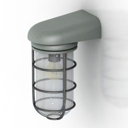 Industrial Wall Sconce Lamp 3d model