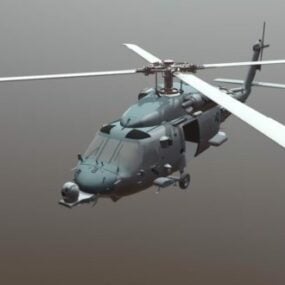 Sea Hawk Hubschrauber 3D-Modell
