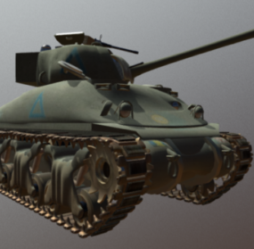 WW2 Slovak Light Tank 3d-modell