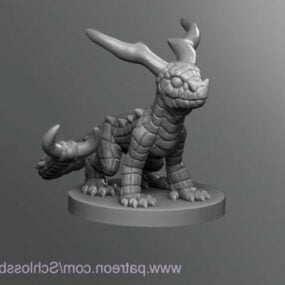 Lizard Sculpt 3d model