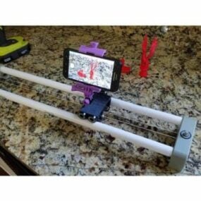 Model 3d Slider Kamera Sederhana yang dapat dicetak