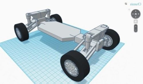 Simple Chassis Car