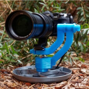 Model 3d Skimmer Pod Camera Gimbal sing bisa dicithak