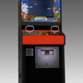 Skydiver Dik Arcade Oyun Makinesi 3D model