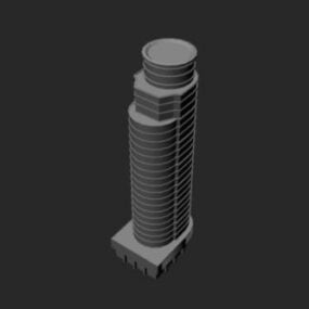 Model 3D wieżowca wieżowca
