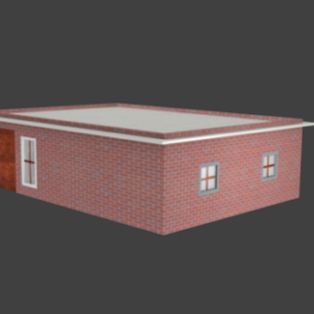 Small House Simple 3d model