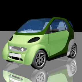 Smart bil konceptdesign 3d-modell