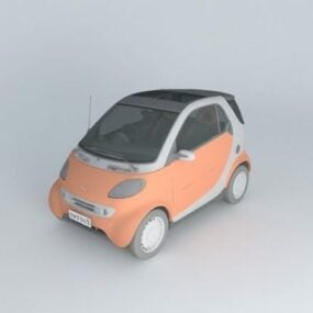 Coche inteligente para dos vehículos modelo 3d