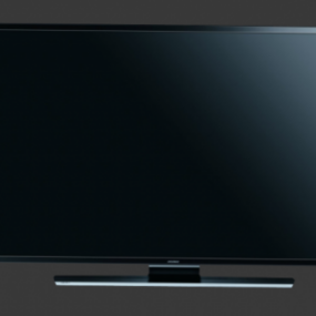 Model 3d Televisyen Pintar