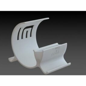 Modelo 3D para impressão de suporte para smartphone