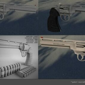 Weapon Gun Pack Smith Wesson 3d model