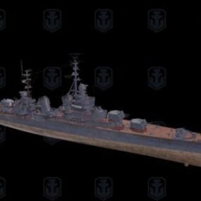 Smolensk Navy Ship 3d model