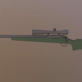 War Sniper Gun 3d model