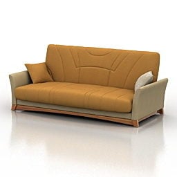 Τρισδιάστατο μοντέλο καναπέ σε δανέζικο στυλ