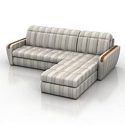 L Corner Sofa Anderssen Design 3d model