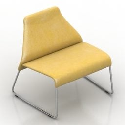 Moderni sohva B&b Design 3D-malli