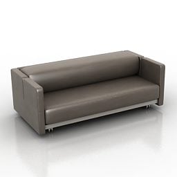 Modern Leather Sofa Wow Design 3d model