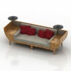 Sohva kiinalaiset perinteiset huonekalut