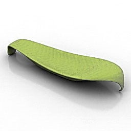 3д модель дивана Leaf Shape Desig