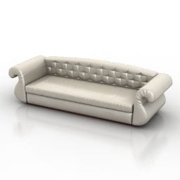 Sofa Ego Chesterfield Style 3d model