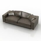 Leather Sofa Fendi Design