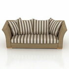 Casa elegante sofá Fendi Design