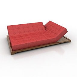 ספה ביתית Oriente Design דגם תלת מימד