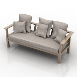 Home Sofa Gervasoni Design 3d model