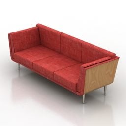 Sofa meblowa Herman Miller Design Model 3D