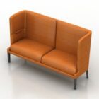 2 Kursi Tinggi Kembali Desain Sofa