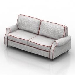 Furniture Sofa Hollywood Design 3d model