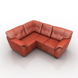 3д модель дивана для гостиной Ikea Bjorbo