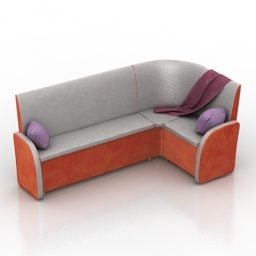 Corner Sofa Karina Design 3d model