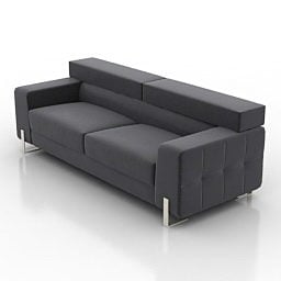 现代沙发路易斯席尔瓦设计3d模型