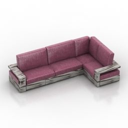Canapé d'angle Mod Design modèle 3D