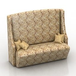 Høj ryg sofa Marko Furniture Design 3d model