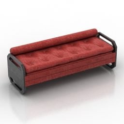 Furniture Guest Room Sofa 3d model