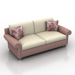 Вінтажна 3d модель дивана Rio