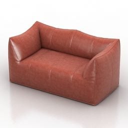 Sofa 2 chỗ Nội thất B&b Italia mẫu 3d