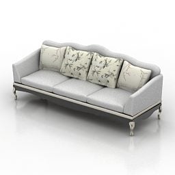 3 Seats Sofa Dexter Design 3d model