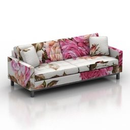 Καναπές σαλονιού Ethan Design τρισδιάστατο μοντέλο