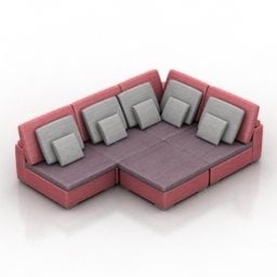 Living Room Sofa Kolizey Design 3d model