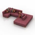 Reka bentuk Modular Sofa Ruang Tamu