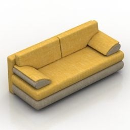 Sofa phòng khách Z Design mẫu 3d