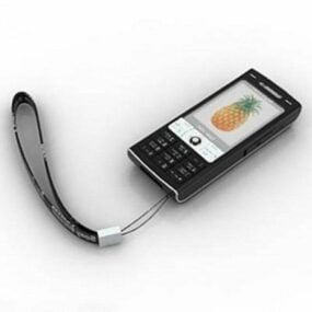 Sony Ericsson W810 puhelimen 3d malli