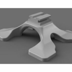 Sony Minolta Camera Flash Foot Tulostettava 3D-malli